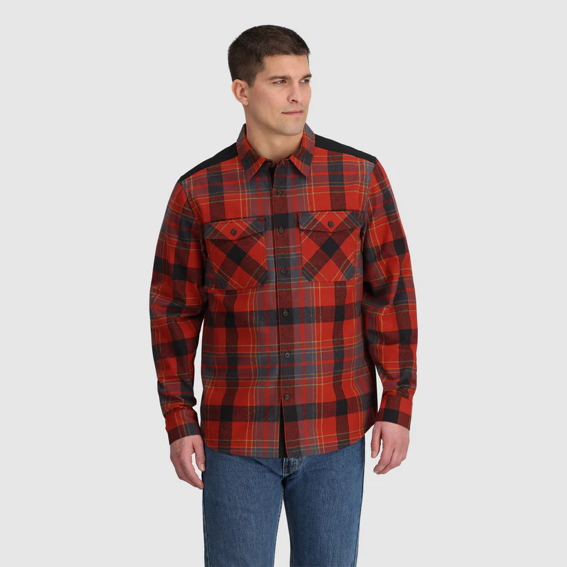 Outdoor Research Wallingford Mens Flannel Shirt Jacket