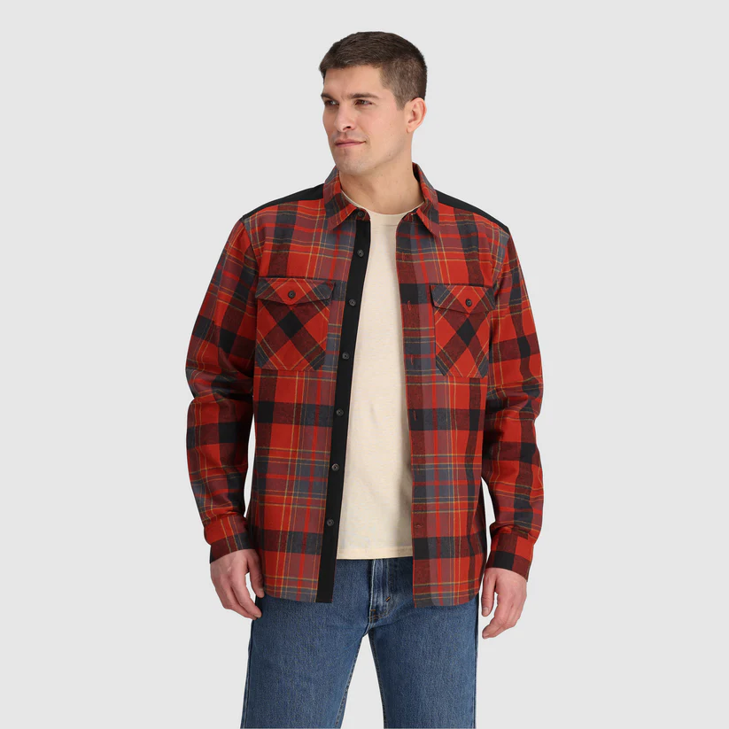 Outdoor Research Wallingford Mens Flannel Shirt Jacket