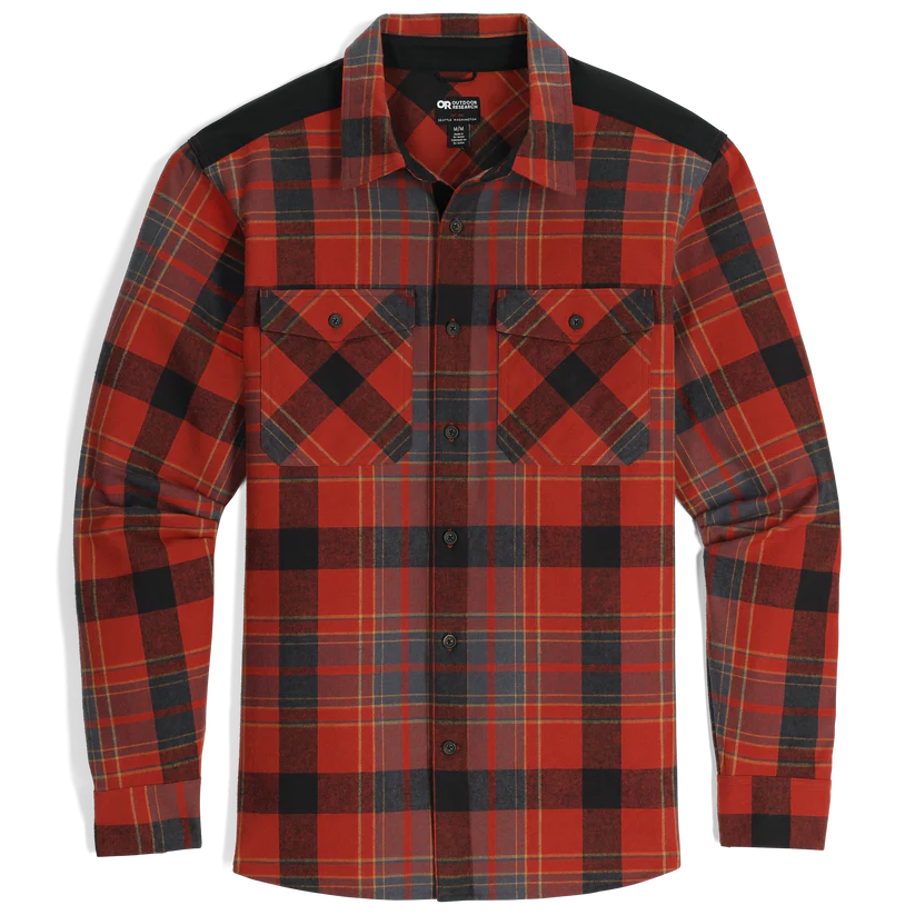 Outdoor Research Wallingford Mens Flannel Shirt Jacket