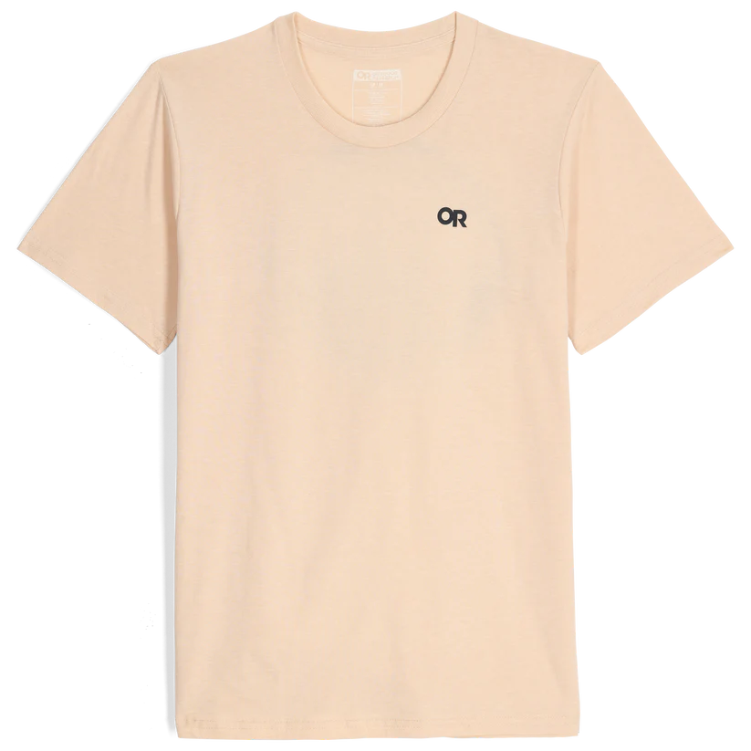 Outdoor Research Spoked Logo Unisex T-Shirt Colour Natural