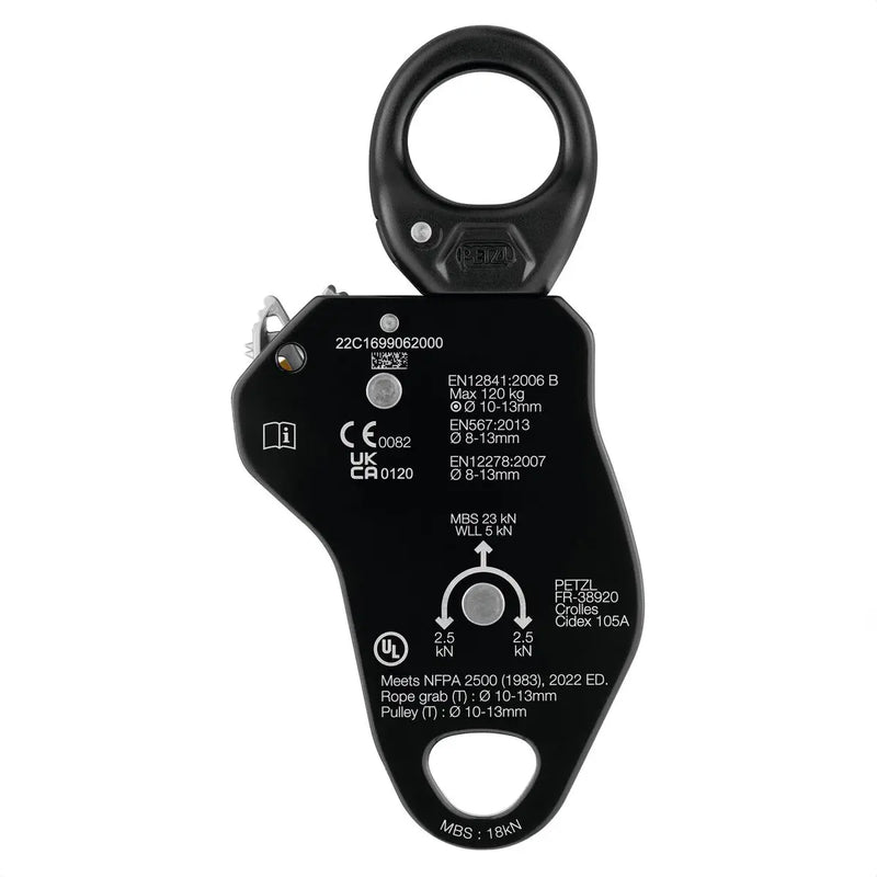 Petzl Pro Traxion Progress Capture Pulley with Swivel