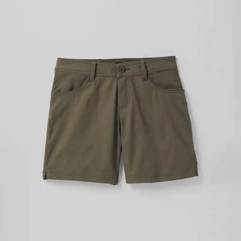 prAna Halle II Womens Shorts - 5 Inseam Colour Slate Green