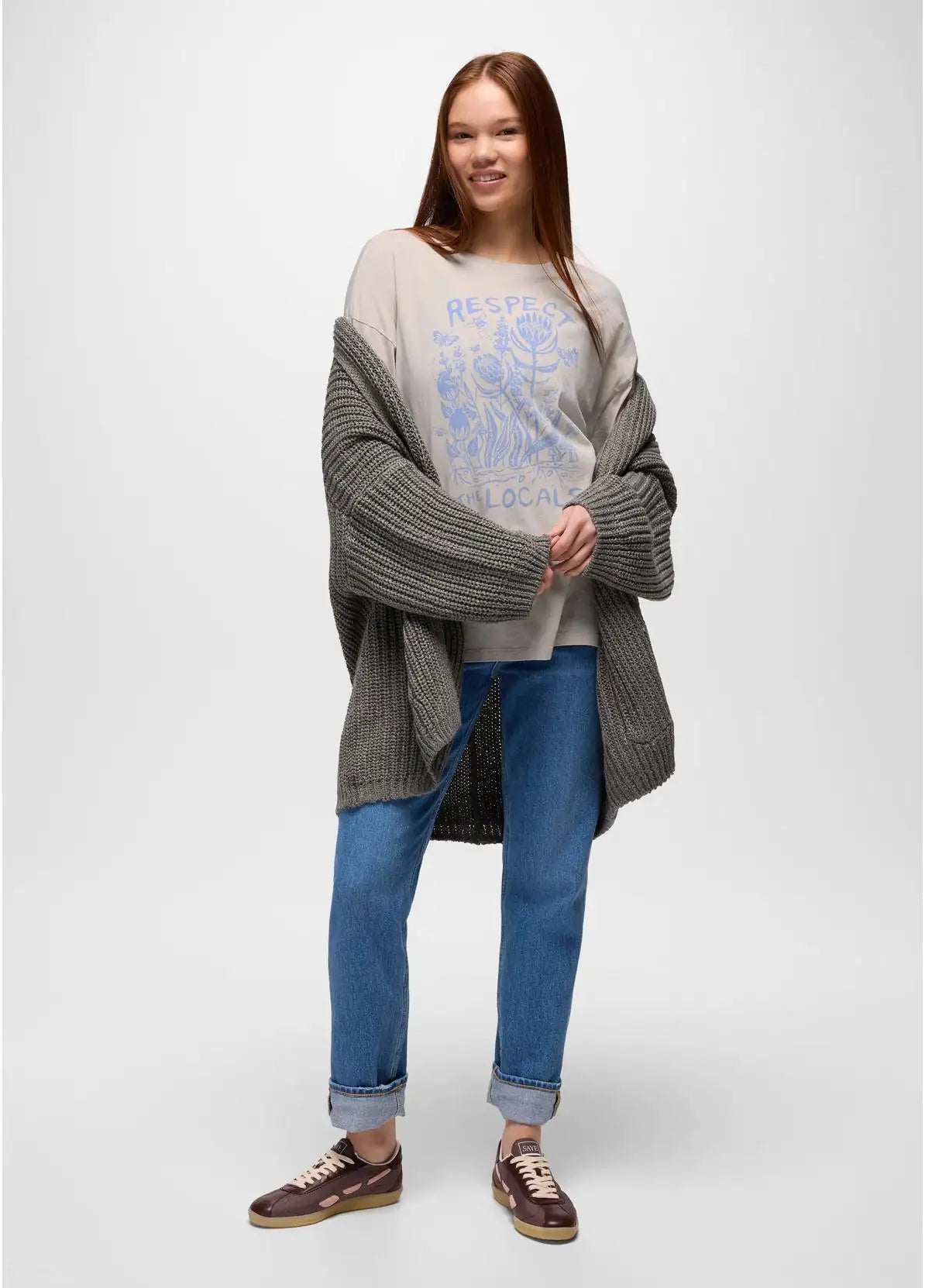 prAna Everyday Graphic Womens Oversized T-Shirt