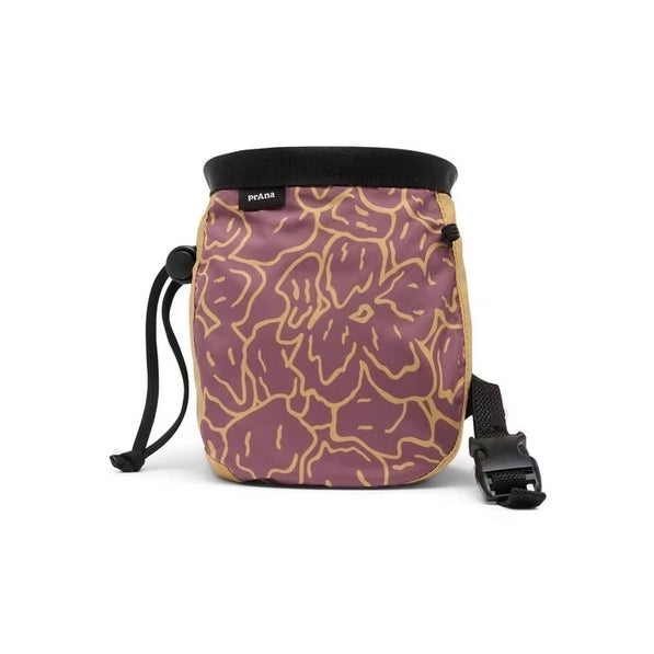 prAna Graphic Climbing Chalk Bag With Belt Colour Dijon Feelings