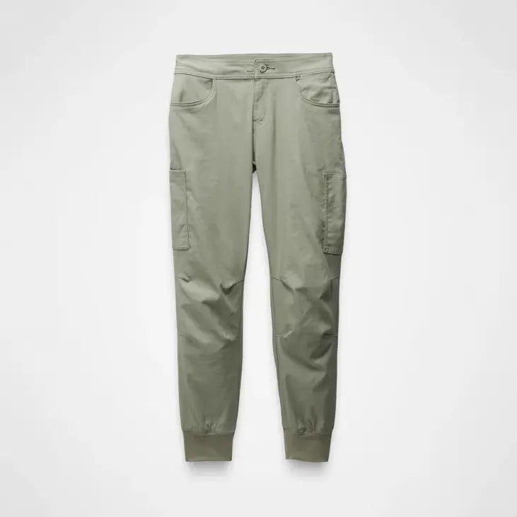 prAna Halle Jogger II Womens Pants - Regular Colour Green
