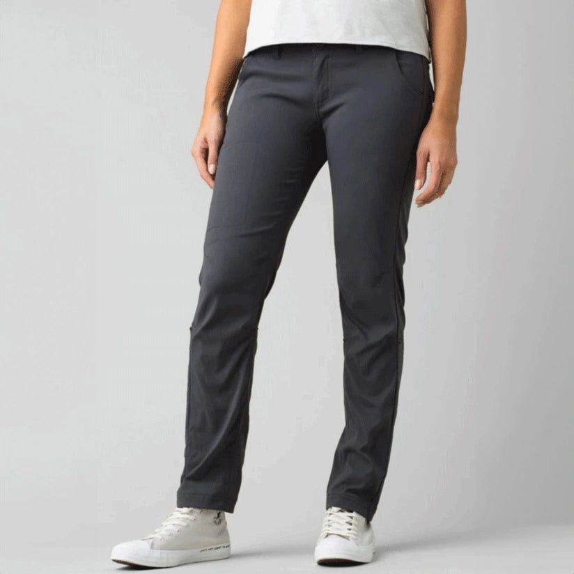 Prana Halle Straight Womens Pant Tall 1 Colour Coal