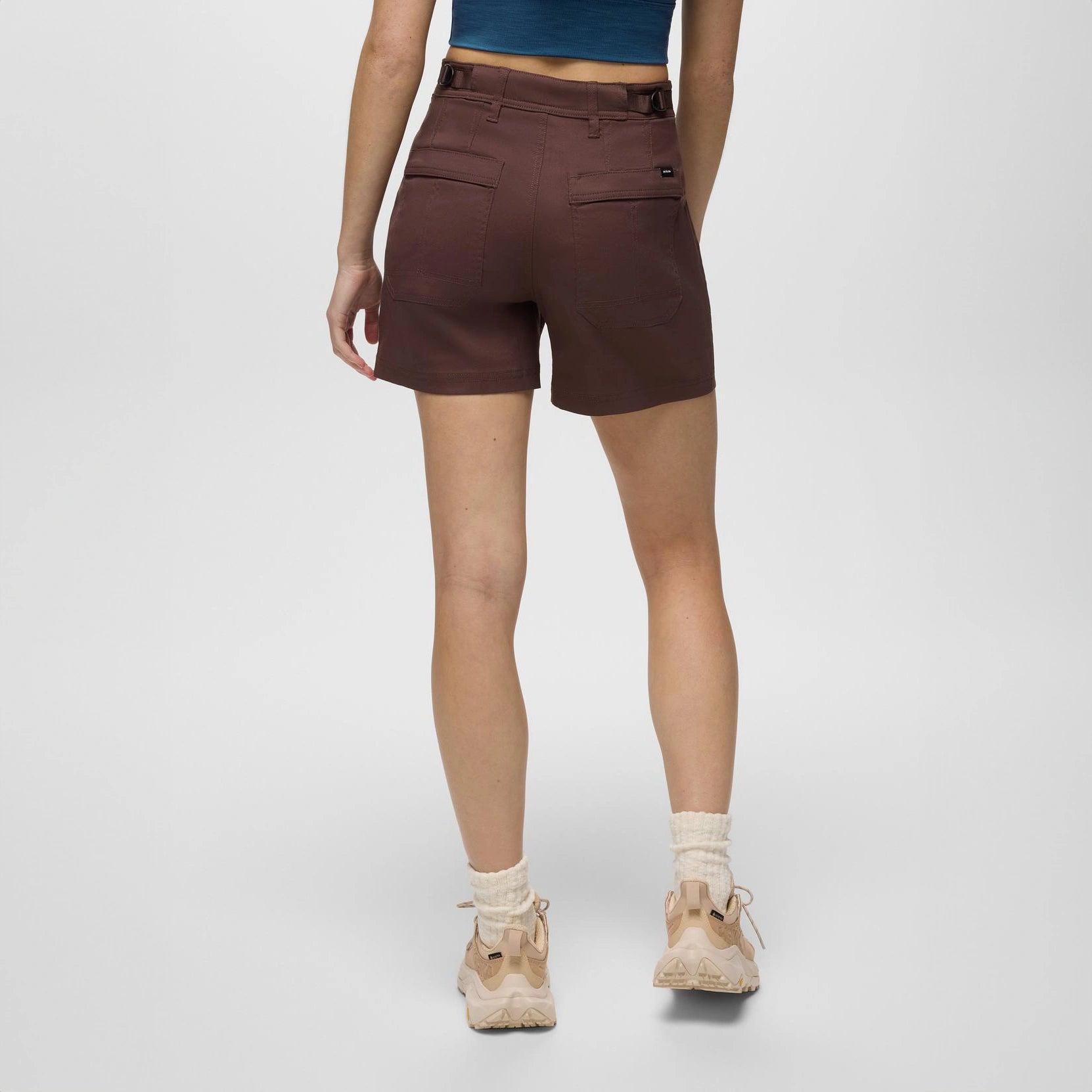 prAna Stretch Zion Cargo Womens Shorts - 5 Inseam