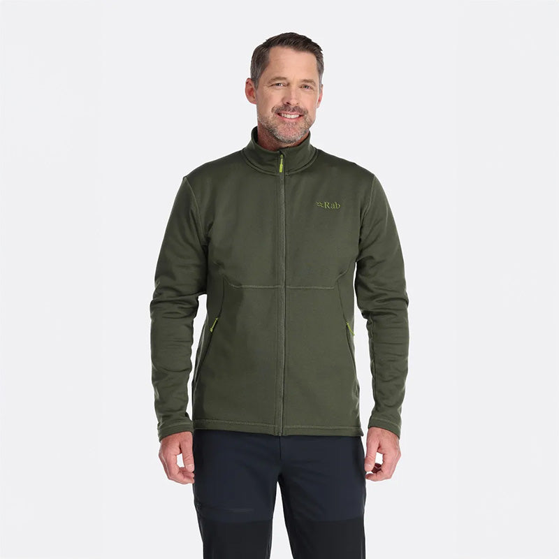 Rab Geon Mens Fleece Jacket Colour Army