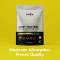 Radix Nutrition DIAAS Complex 1.61 Whey Protein Powder - Single Serving