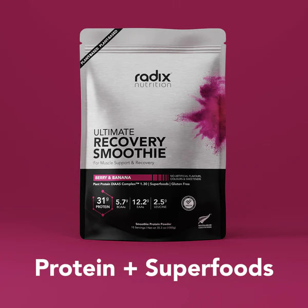 Radix Nutrition Ultimate Recovery Plant Protein Smoothie Powder - 1kg