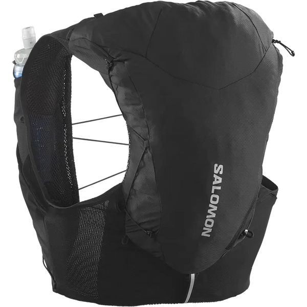 Salomon Adv Skin 12L Set Running Vest with Flask Black