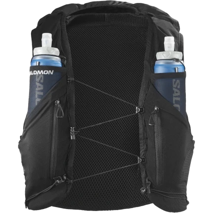 Salomon Adv Skin 12L Set Running Vest with Flask - Black