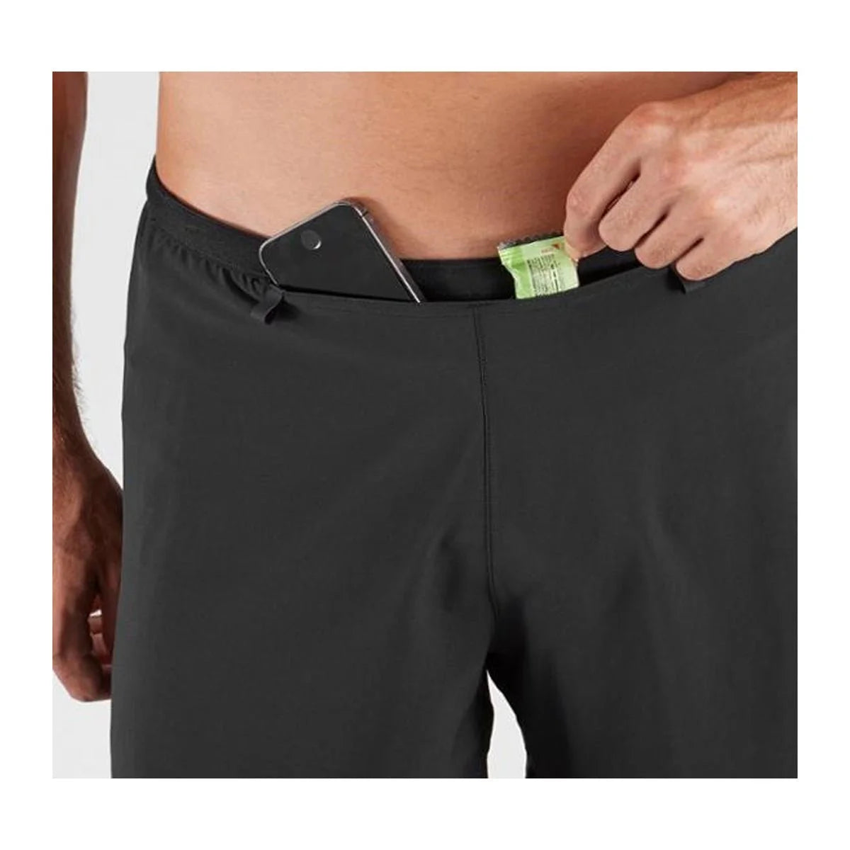 Salomon Sense 5 Inseam Mens Shorts - Black