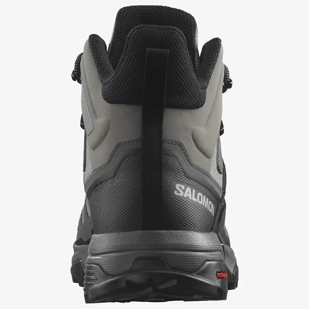 Salomon X Ultra 4 Mid GTX Mens Hiking Boot Sharkskin Quiet Shade Black