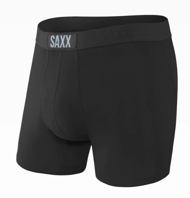 Saxx Vibe Super Soft Mens Boxer Brief Colour Black