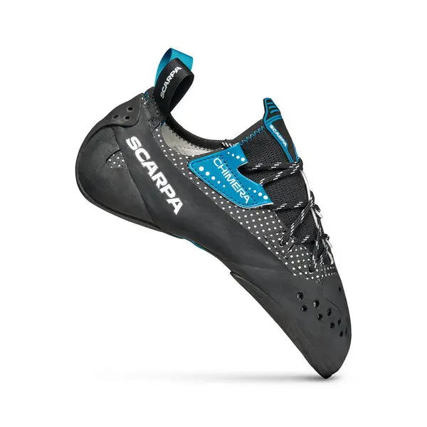 Scarpa Chimera Climbing Shoe - Black/White/Azure