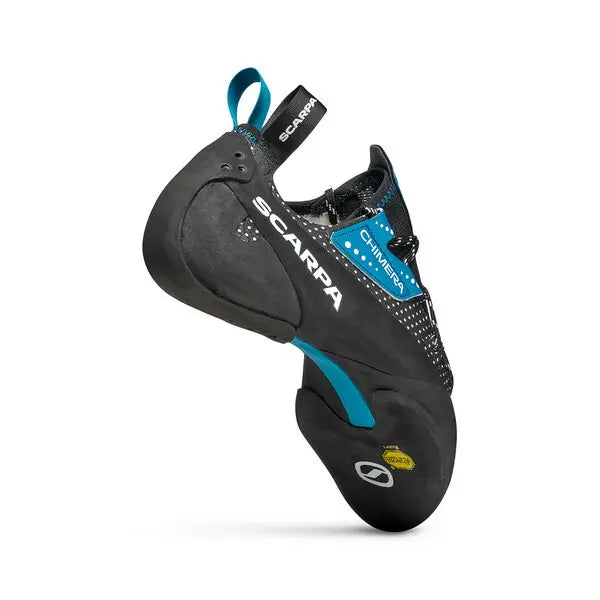 Scarpa Chimera Climbing Shoe - Black/White/Azure