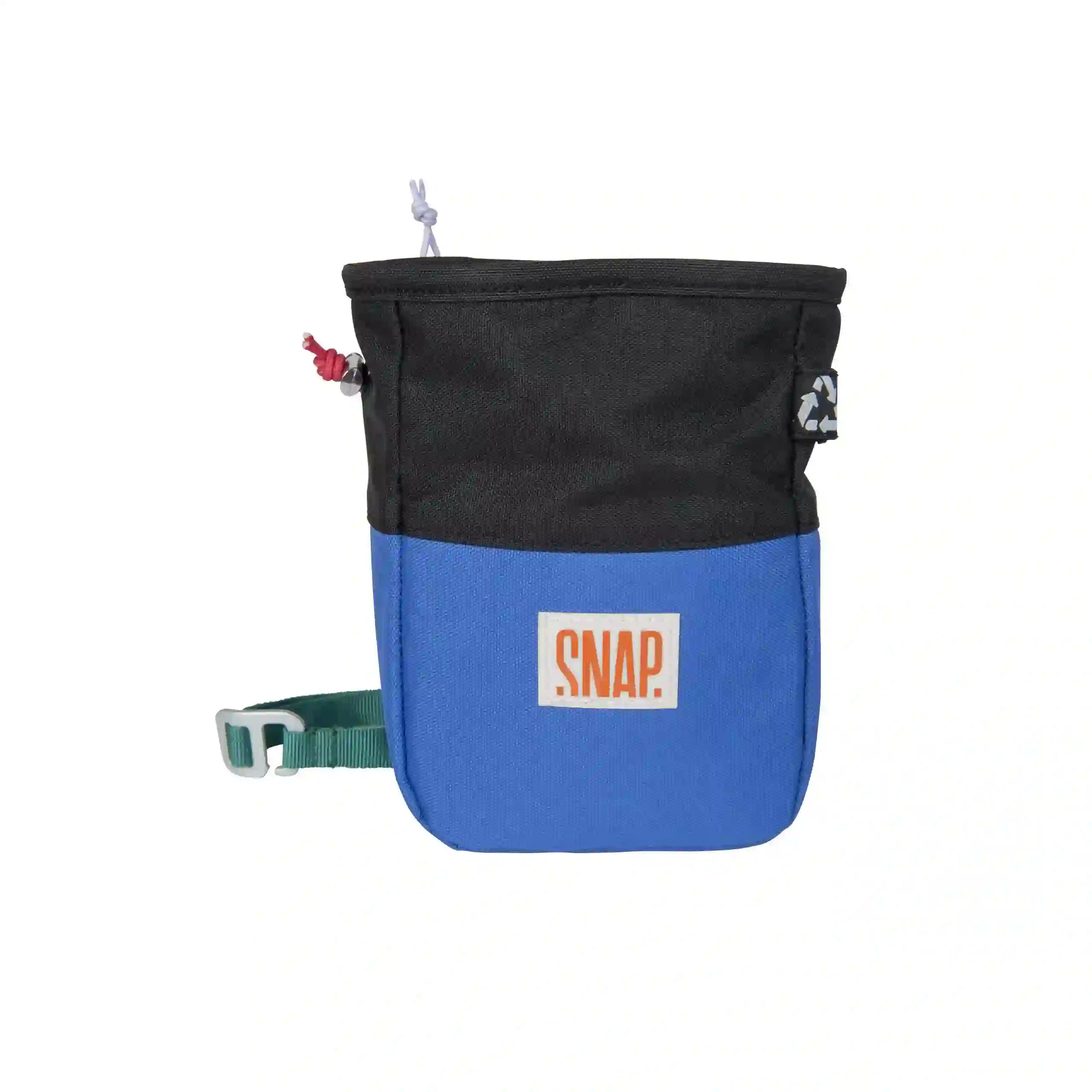 SNAP Chalk Pocket Zip Climbing Chalk Bag Colour Deep Water
