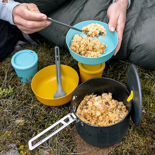 Sea to Summit Frontier Ultralight Long Handle Spoon and Spork Set