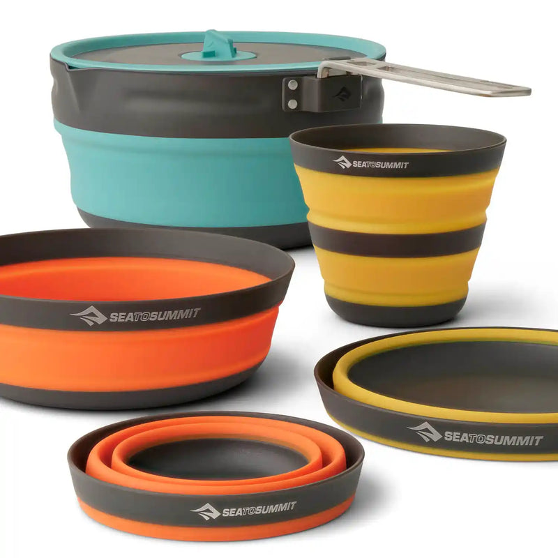Sea to Summit Frontier Ultralight Collapsible Cook Set with 2.2 Litre Pot