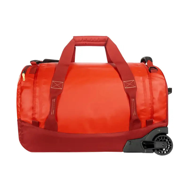 Tatonka Barrel Roller 60 Litre Wheeled Duffel Bag - Red/Orange