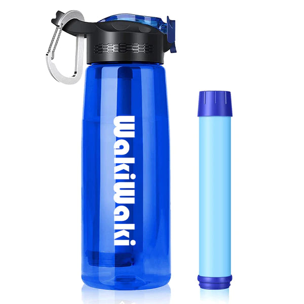 Simpure Filtered Water Bottle 650Ml Colour Blue