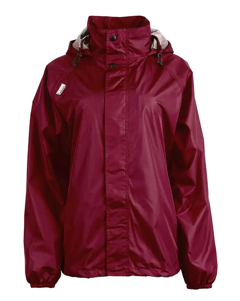 Xtm Stash Ii Unisex Rain Jacket Colour Burgundy