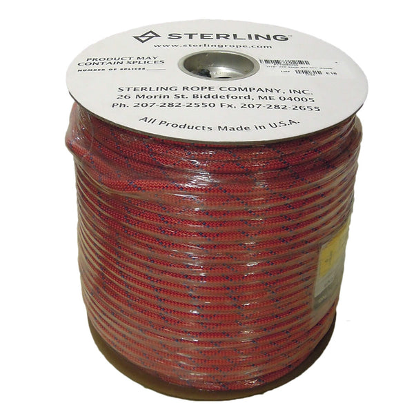 Sterling SafetyPro 11mm Static Red Climbing Rope - 200m Spool
