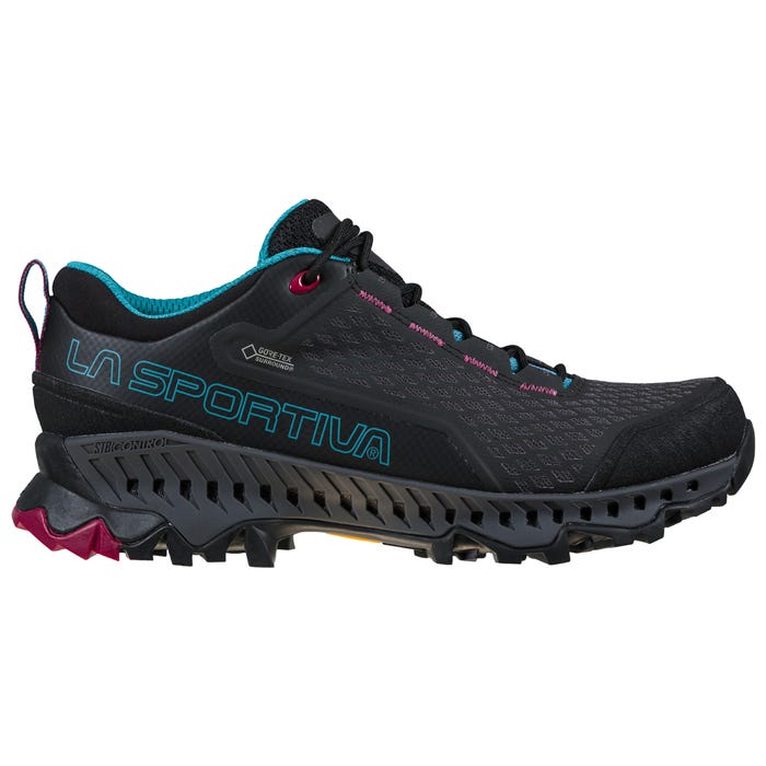 La Sportiva Spire GTX Womens Hiking Shoe - Black/Topaz