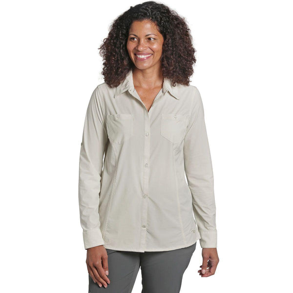 Outdoor Research Wayward Womens Long Sleeve Shirt - Sand