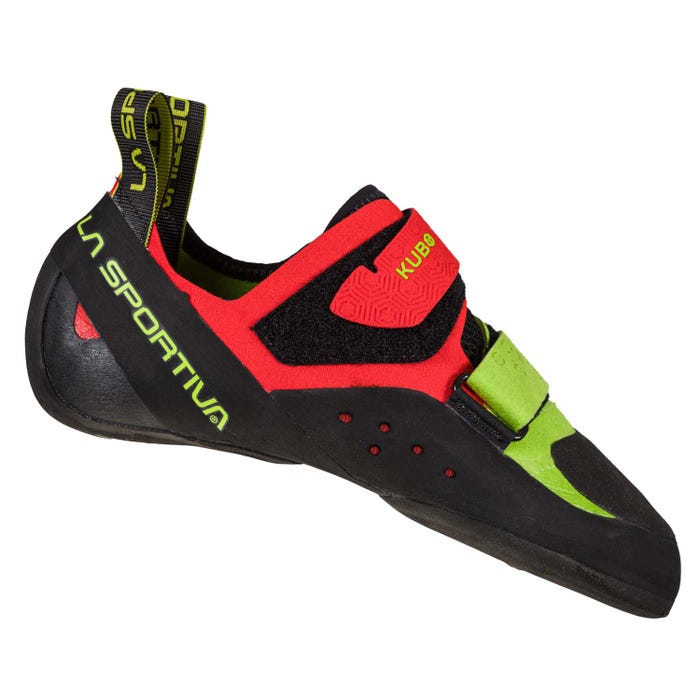 La Sportiva Kubo Mens Climbing Shoe - Goji/Neon