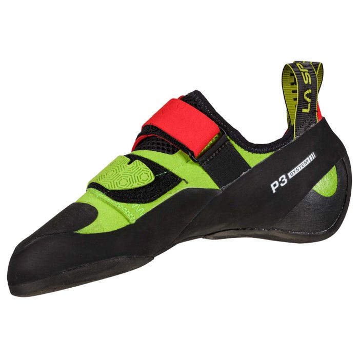 La Sportiva Kubo Mens Climbing Shoe - Goji/Neon