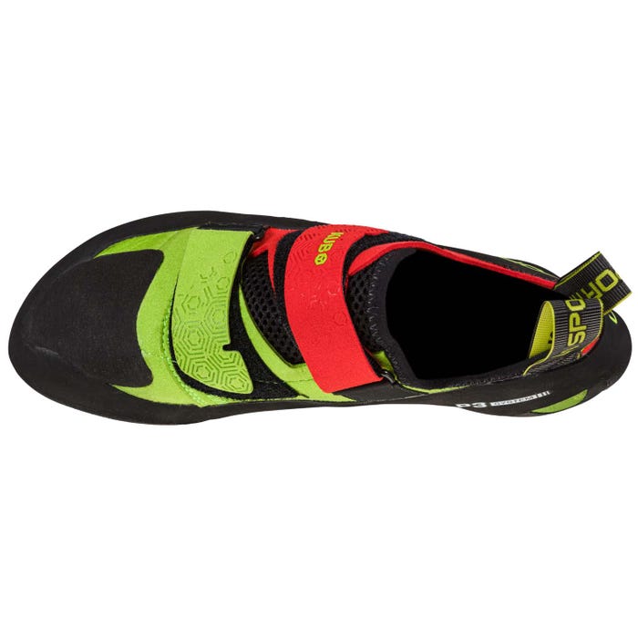 La Sportiva Kubo Mens Climbing Shoe - Goji/Neon