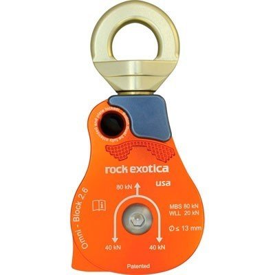 Rock Exotica Omni Block 2.6 Single Rope Pulley