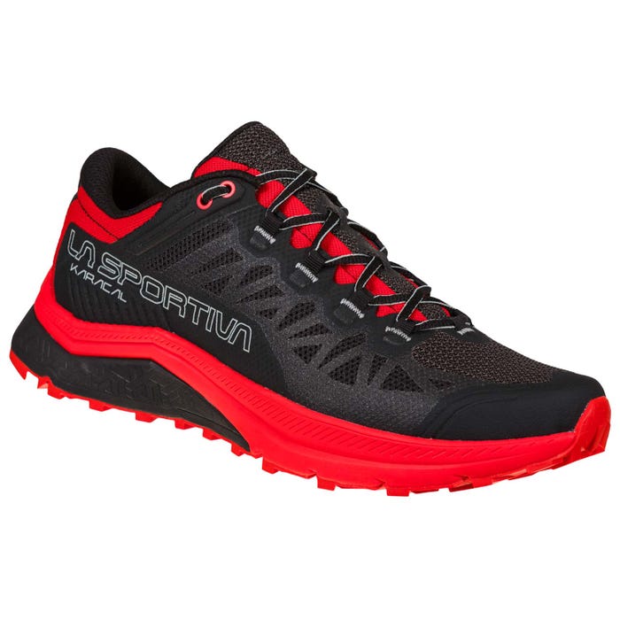 La Sportiva Karacal Mens Trail Running Shoe - Black/Goji