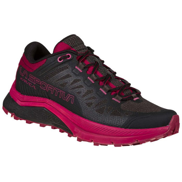 La Sportiva Karacal Womens Trail Running Shoe - Black/Red Plum
