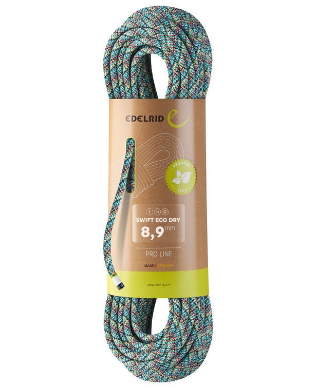 Edelrid Swift Eco Dry 8.9mm Dynamic Climbing Rope - 60m
