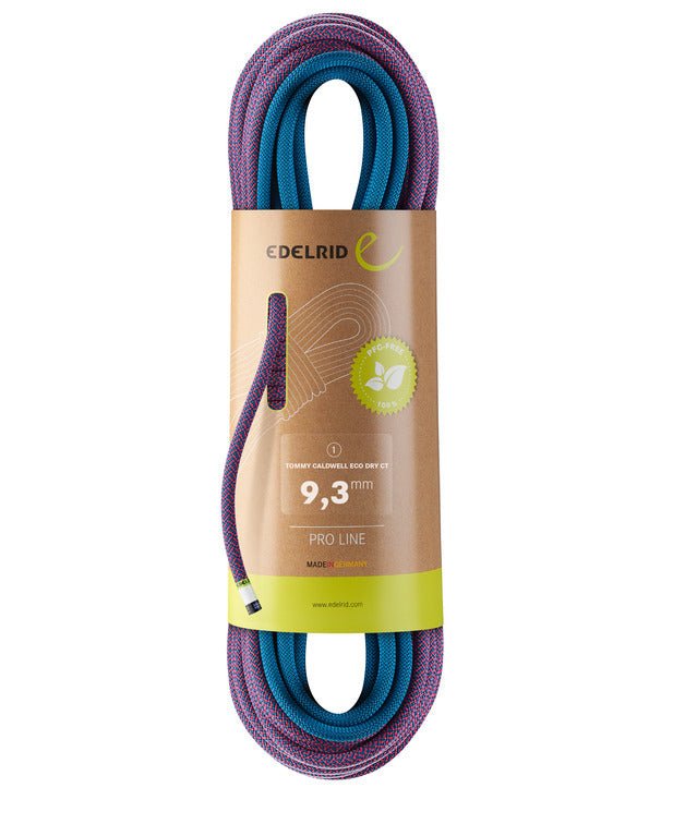 Edelrid Tommy Caldwell Eco Dry CT 9.3mm Dynamic Climbing Rope - 60m