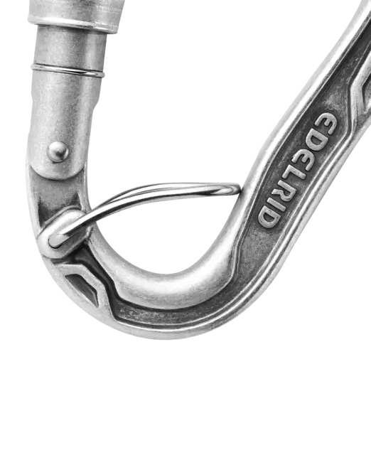 Edelrid HMS Bulletproof Screw Fixed Gate Climbing Carabiner