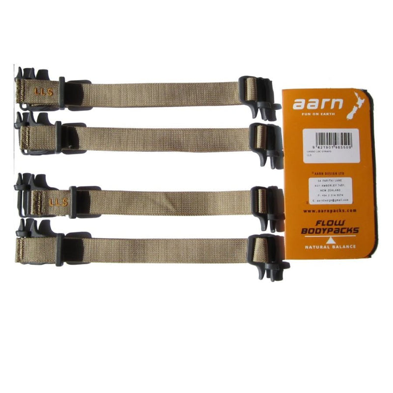 Aarn Lasso Lock Pack Straps - 4 Pack
