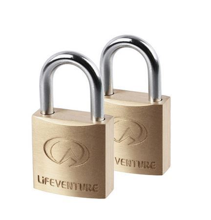 LifeVenture Mini Padlocks x2