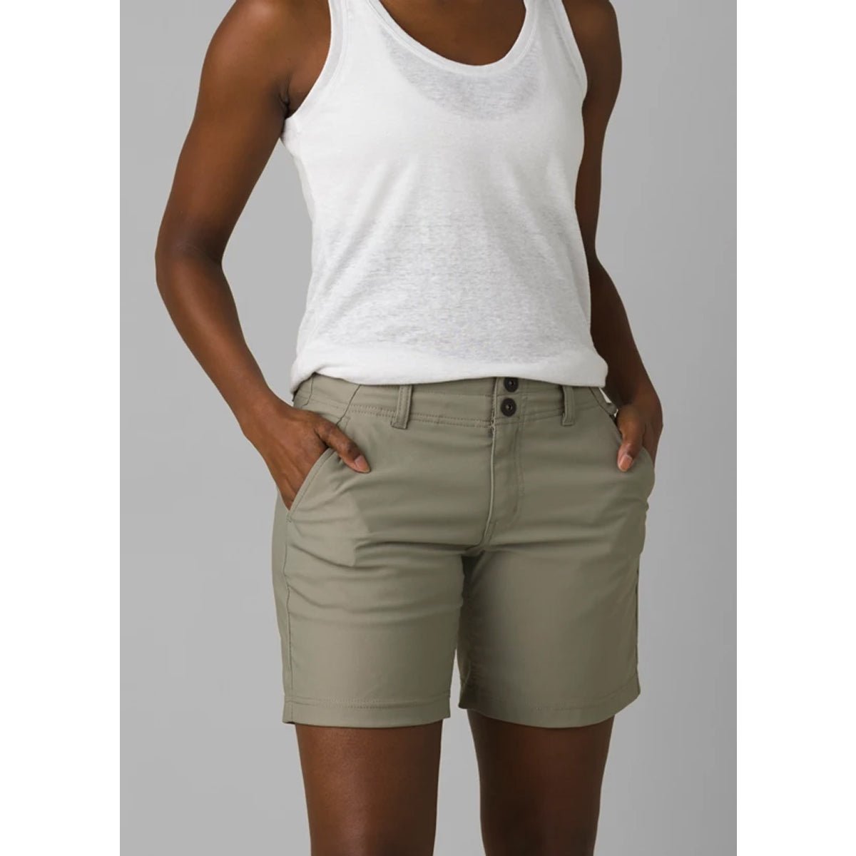 prAna Alana Womens Shorts 7 Inseam