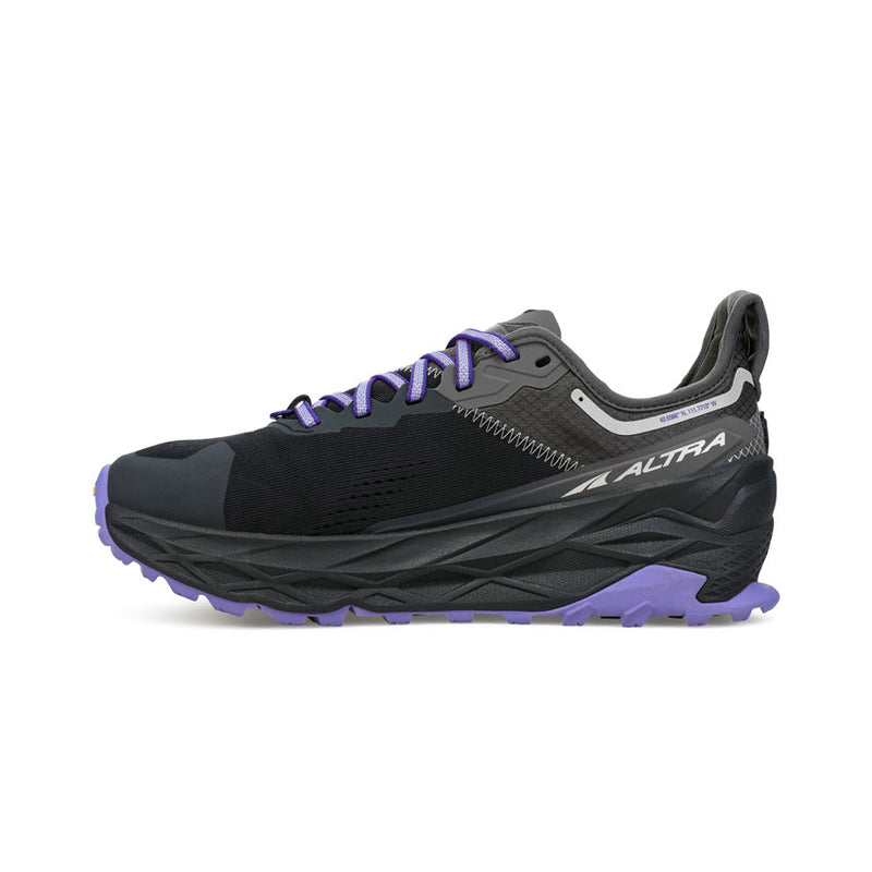 Altra Olympus 5 Womens Trail Running Shoe - Black/Grey