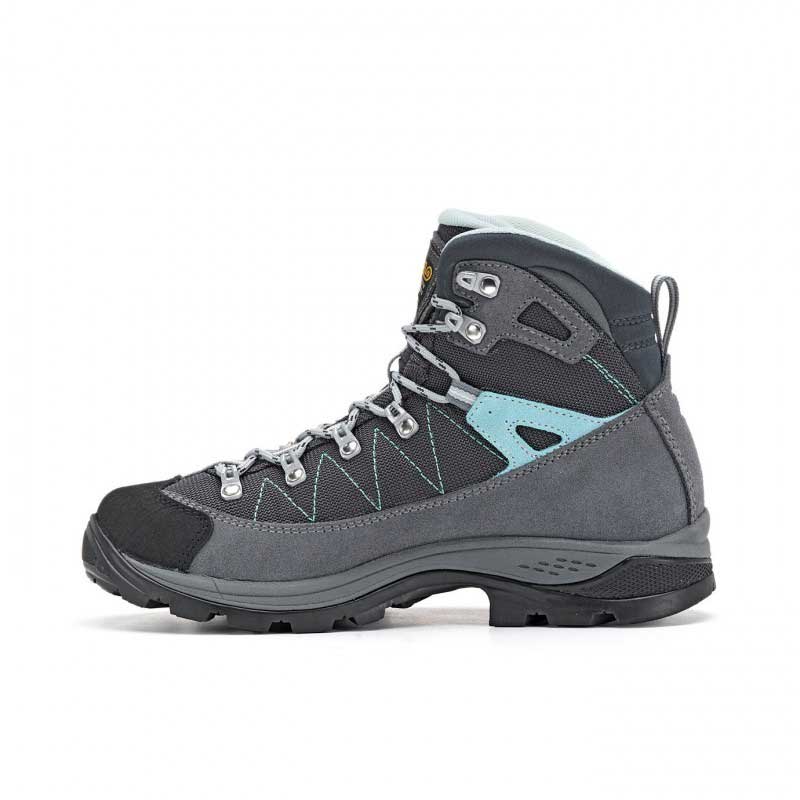 Asolo Finder Gv Womens Hiking Boot Grey Gunmetal Pool Side Colour Grey_Gunmetal_Pool Side