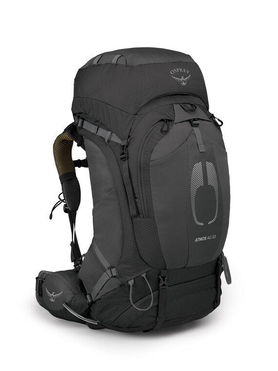 Osprey Atmos AG 65 Litre Mens Hiking Backpack - Black