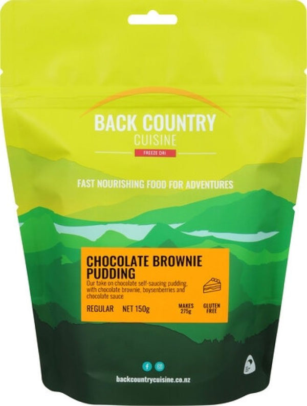 Back Country Freeze Dried Food - Chocolate Brownie Pudding