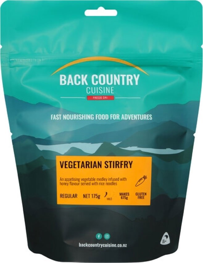 Back Country Freeze Dried Food - Vegetarian Stirfry