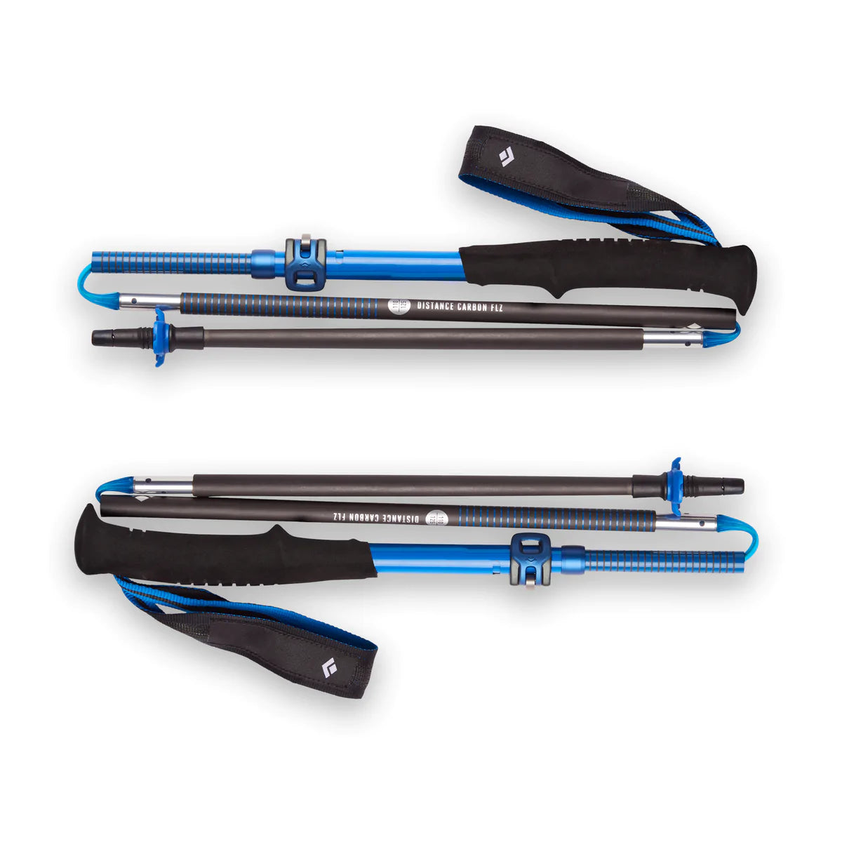 Black Diamond Distance Carbon Flz Hiking Poles Colour Ultra Blue