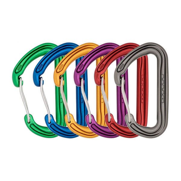 DMM Spectre Wire Gate Climbing Carabiner - 6 Pack Assorted