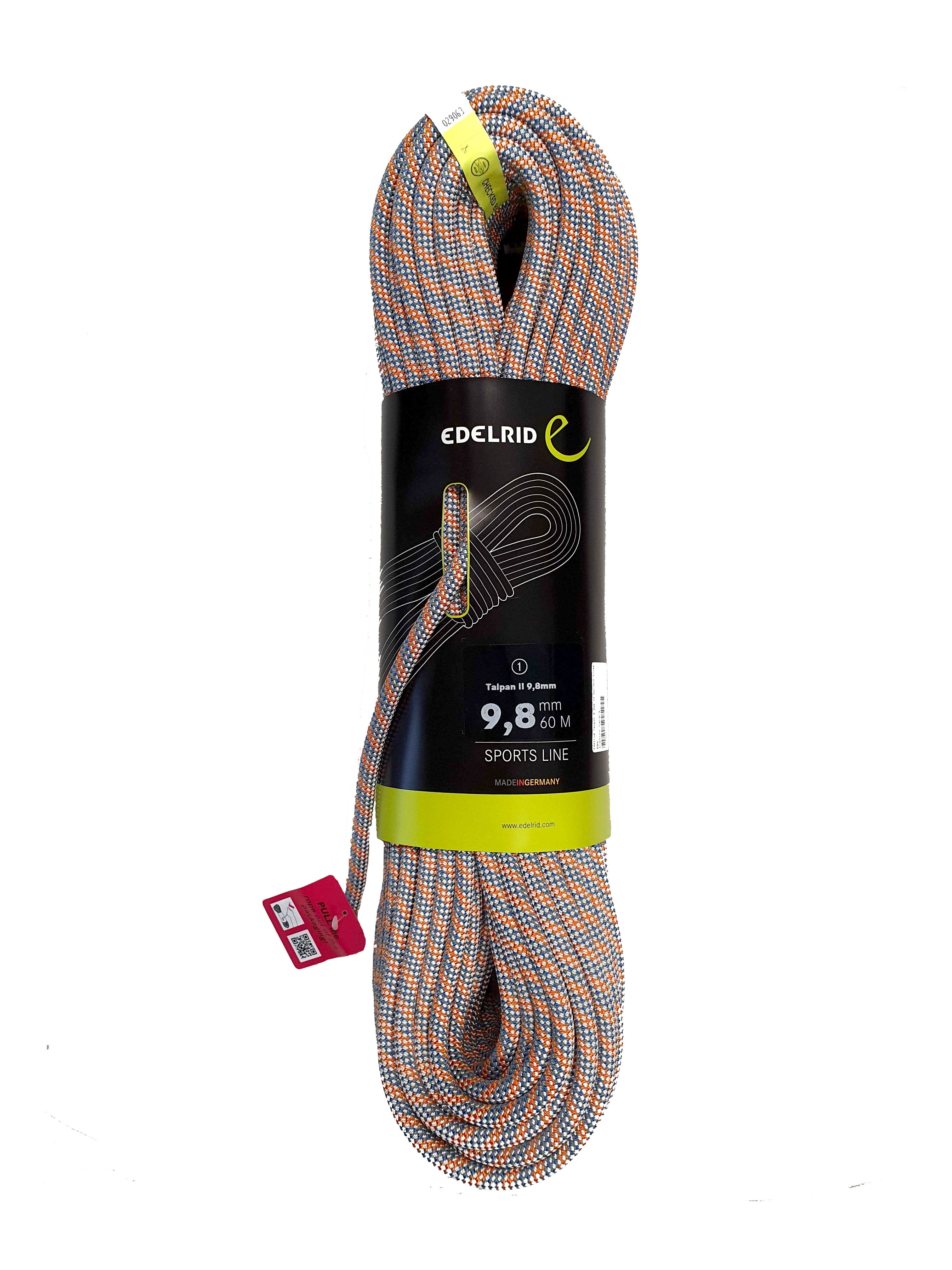 Edelrid Taipan 9.8mm II Dynamic Climbing Rope - 50m